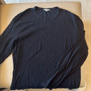 Men’s Long Sleeve Black James Perse Tshirt
